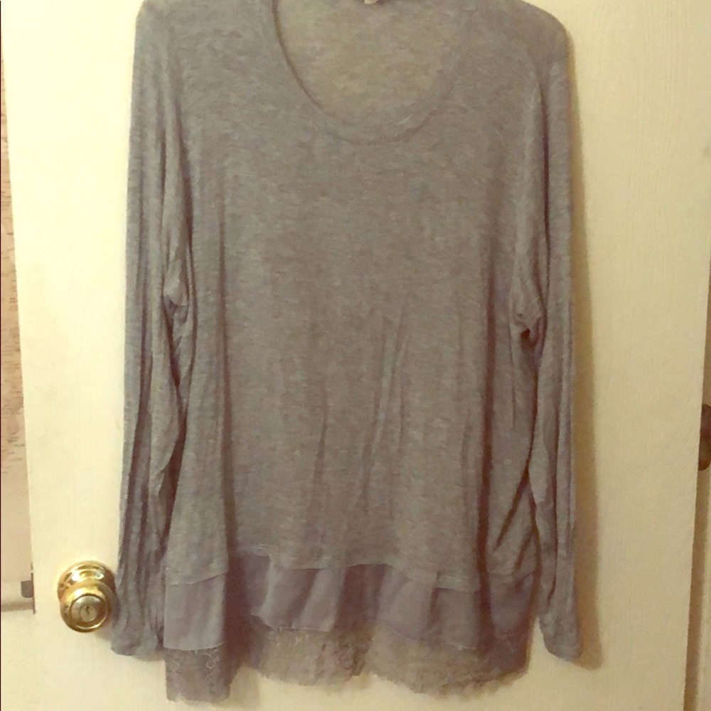 Eyeshadow Gray dress shirt